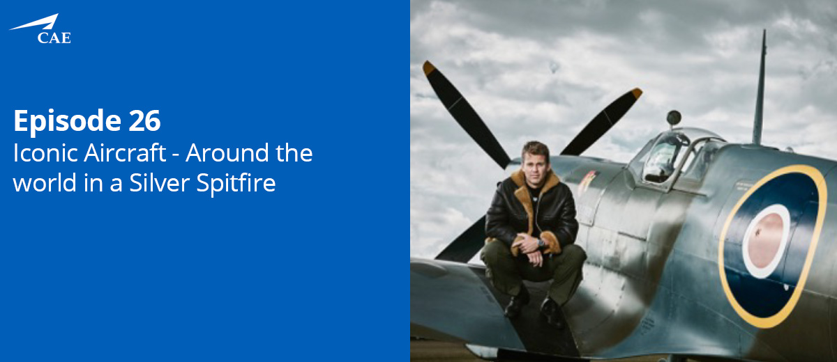  Iconic Aircraft - Around the World  in a Silver Spitfire