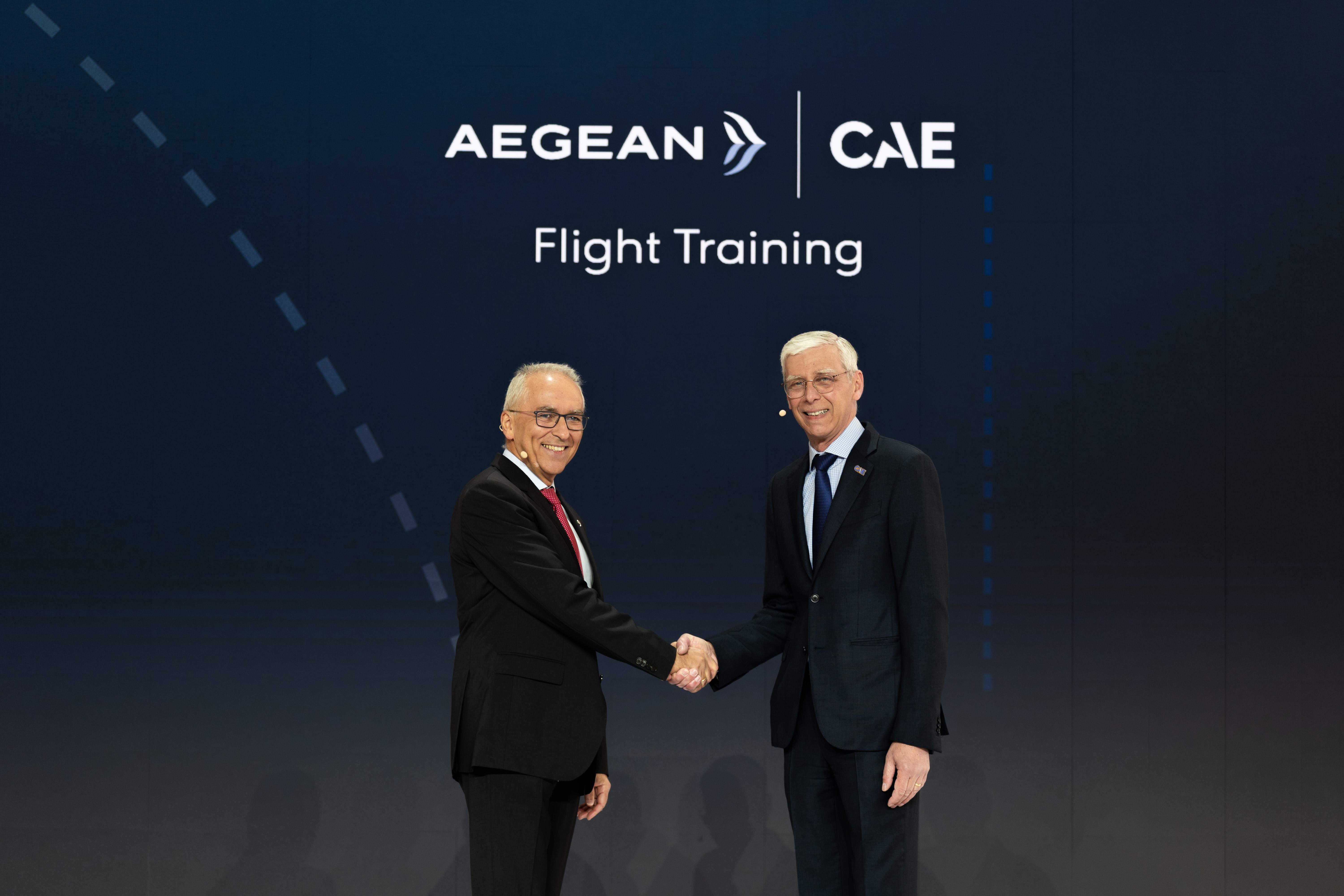 AEGEAN and CAE partner to create Greece’s first Advanced Flight Training Center
