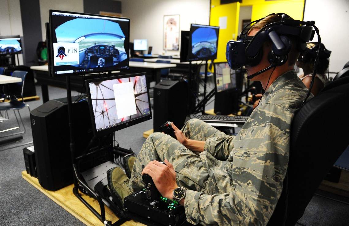 AFA’s virtual Air, Space & Cyber (vASC) conference, photo on CAE
