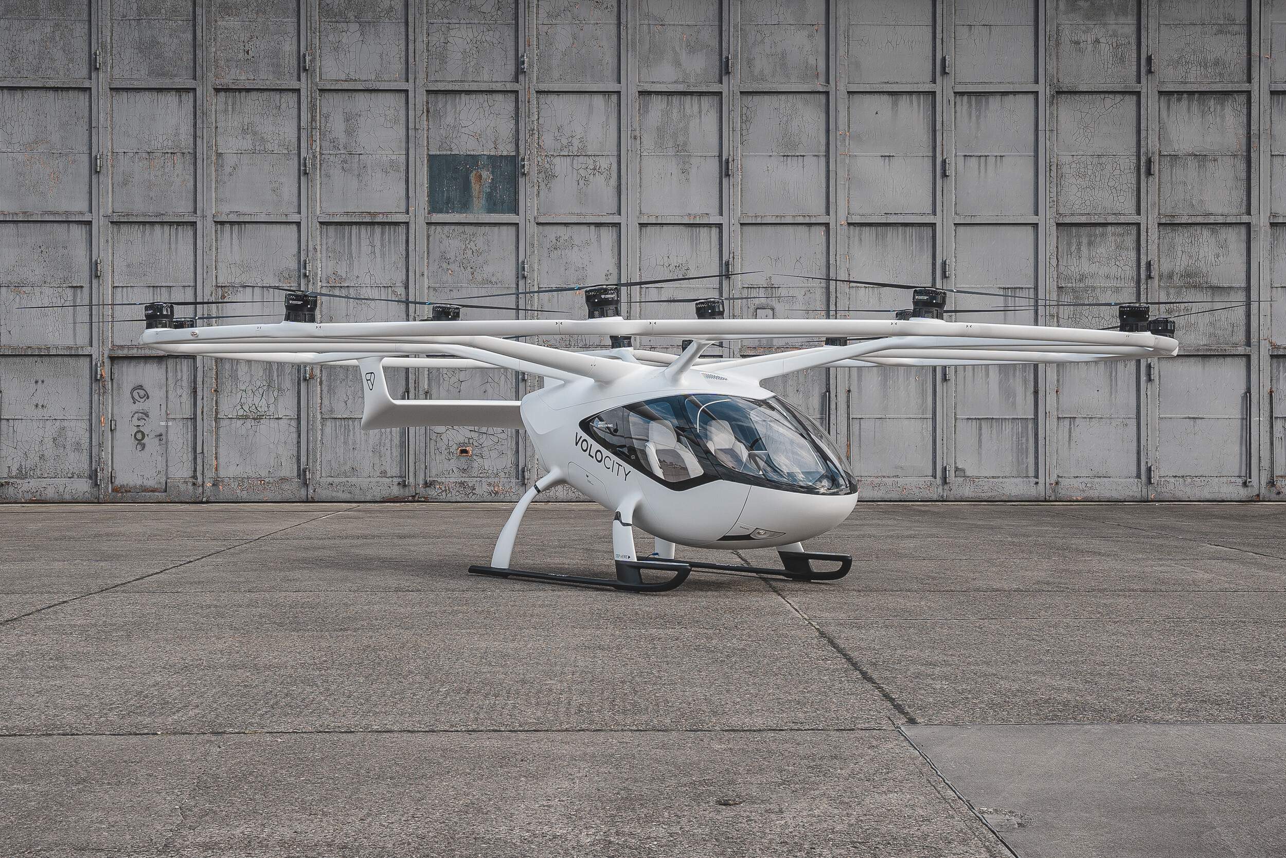 Volocopter’s VoloCity electric aircraft