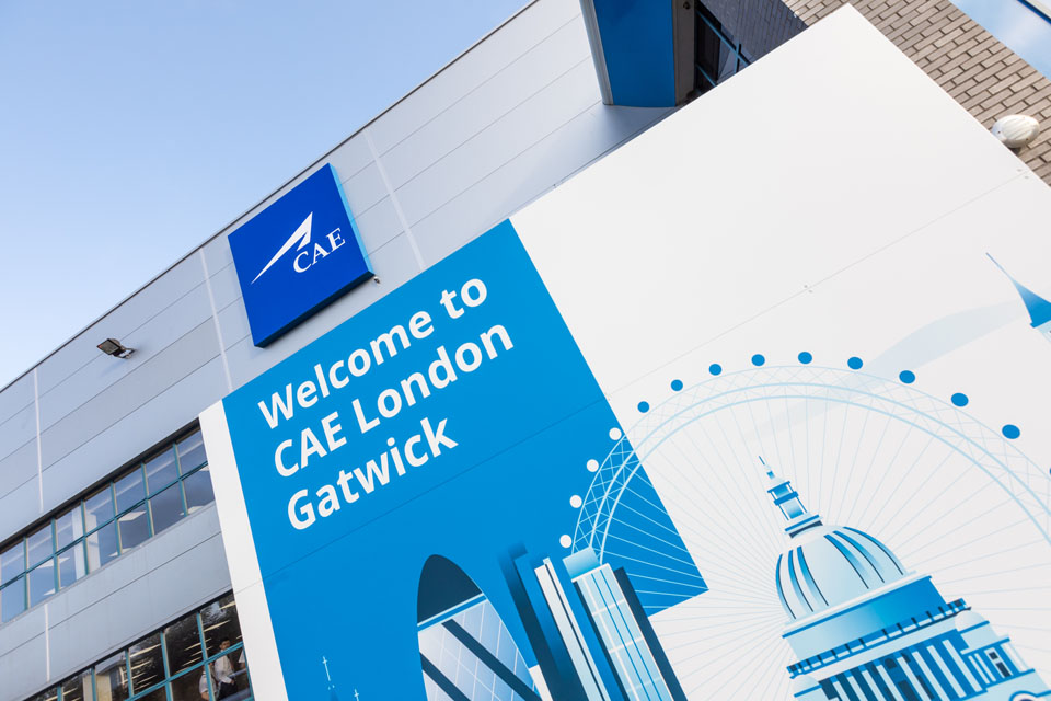 CAE London Gatwick, photo on CAE